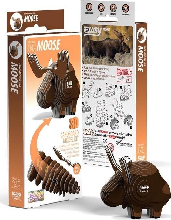 Łoś Eugy. Eko Układanka 3D