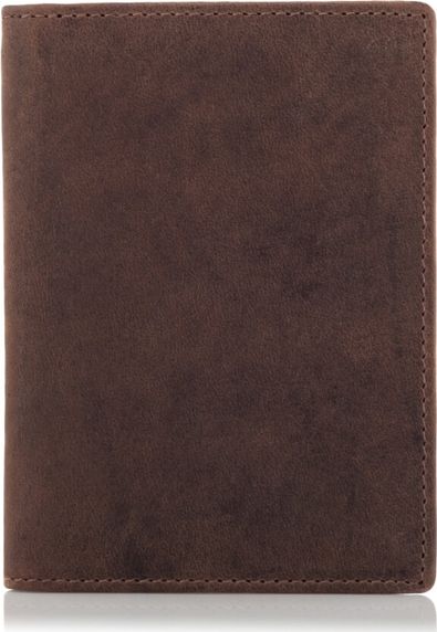 Belveder Cienki portfel na karty dokumenty brąz ZC02