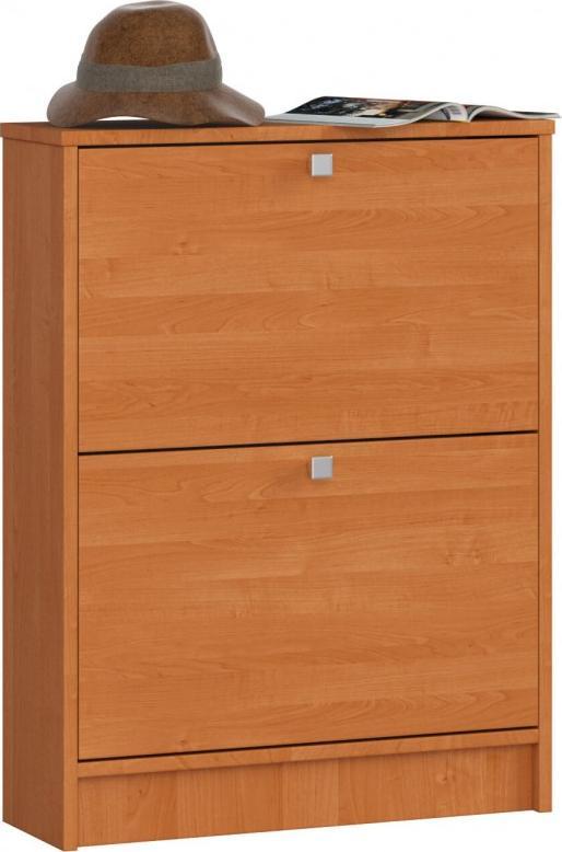 Fabryka Mebli Akord Szafka na buty 2 uchylne drzwiczki 60 cm - olcha