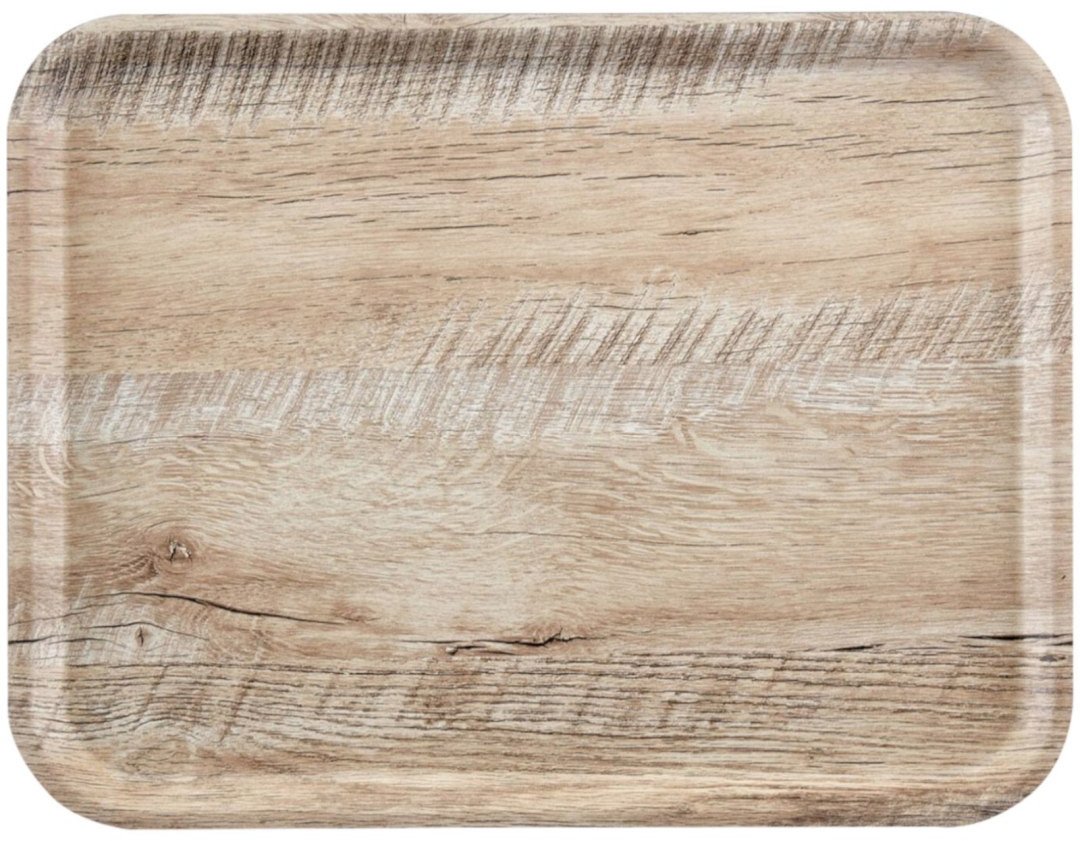 Taca kelnerska do serwowania CAMBRO Capri 37x53cm - jasny dąb