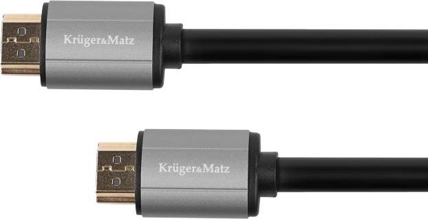 Kabel Kruger&Matz HDMI - HDMI 3m czarny (KM1207)