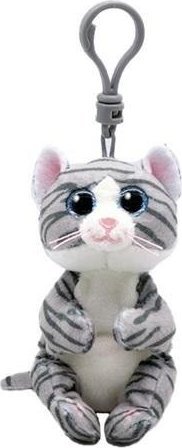 Beanie Bellies Mitzi - szary kot 8,5cm