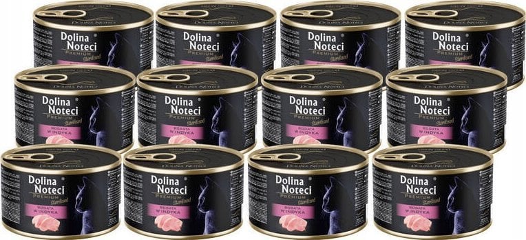 Dolina Noteci Premium Sterilised z indykiem 12x185g