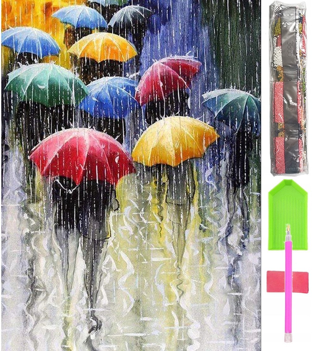 HAFT DIAMENTOWY DUŻY 5D Zestaw Obraz MOZAIKA D27