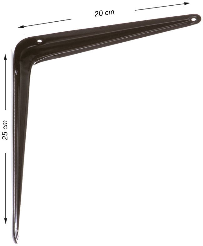 SHELF BRACKET 200X250 SB-01 BROWN