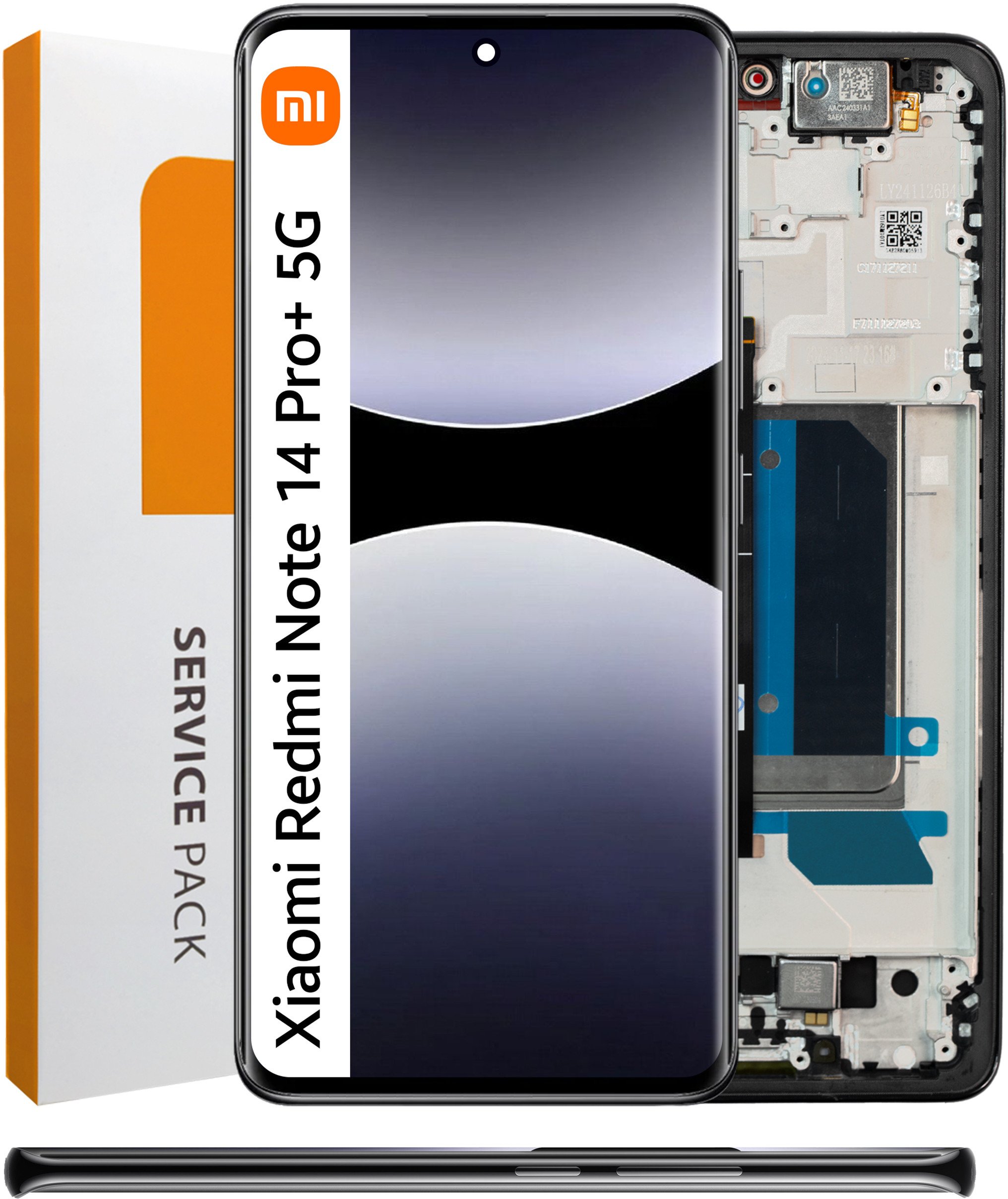 Zila Wyświetlacz do Xiaomi Redmi Note 14 Pro Plus Ekran LCD Ramka Oryginał (5904858353880)