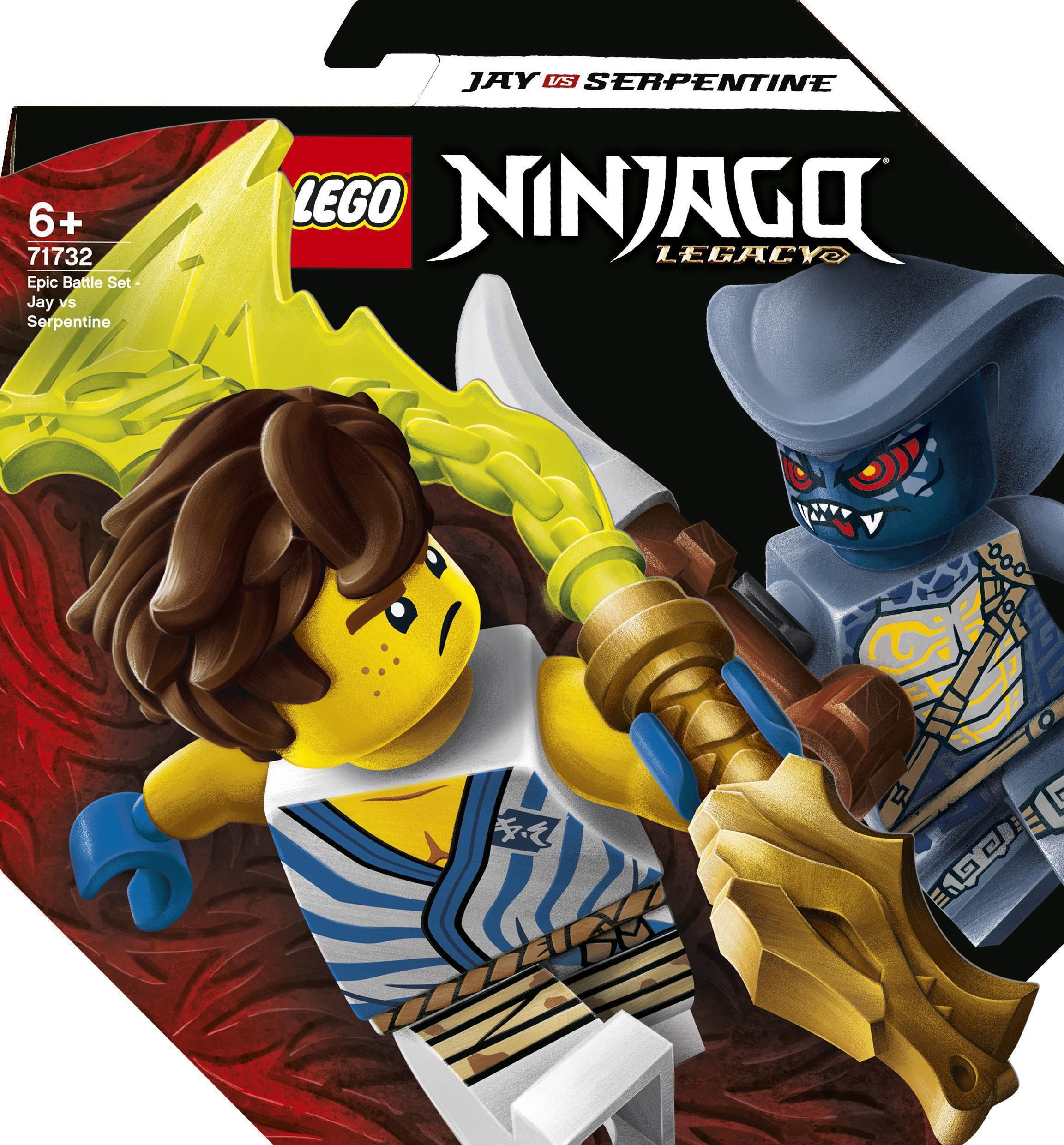 LEGO Ninjago Epicki zestaw bojowy - Jay kontra Wężon (71732)