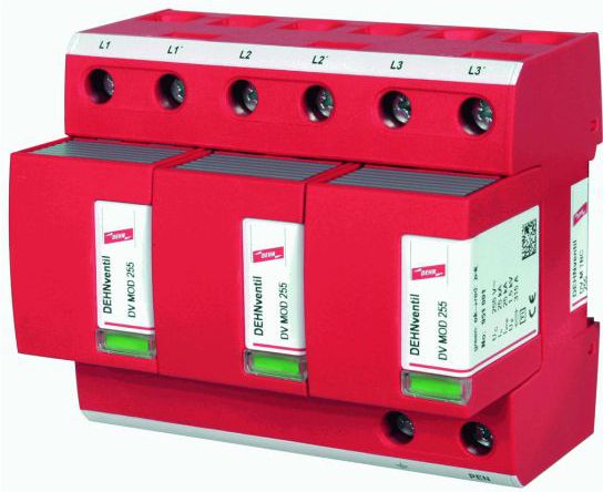 Dehn Ogranicznik przepięć B+C 3P 25/75kA 1,5kV (951300)