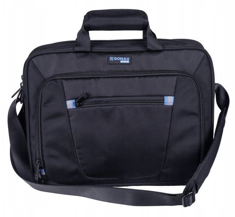 Torba na laptopa DONAU TRAVEL Zurich, 15,6", 12l, czarna