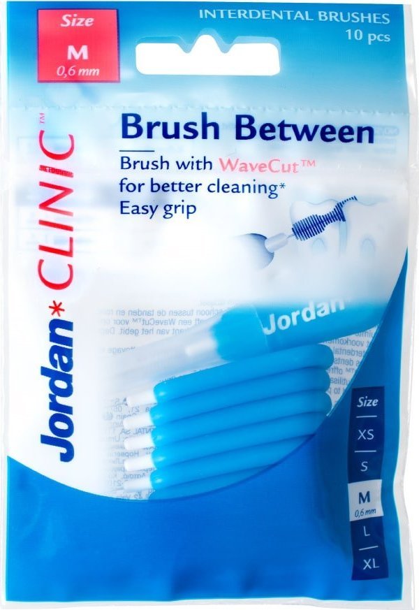 Jordan JORDAN CLINIC BRUSH BETWEEN-M 0.6 MM SZCZOTECZKI MIĘDZYZĘBOWE