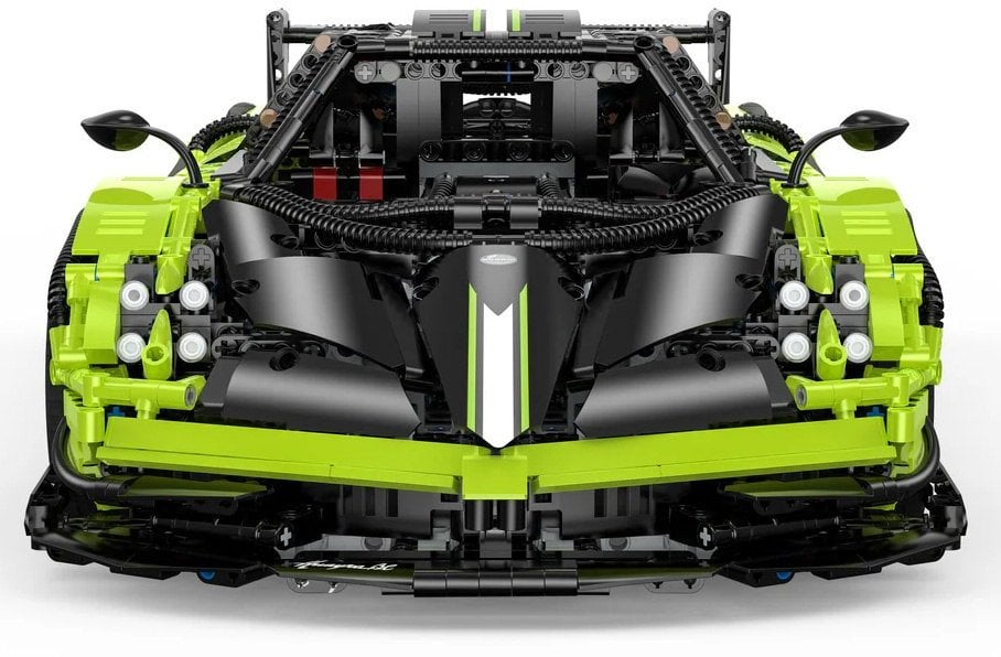 Autko 1:8 Pagani Huayra BC Klocki Zielony RASTAR EDUKAMP