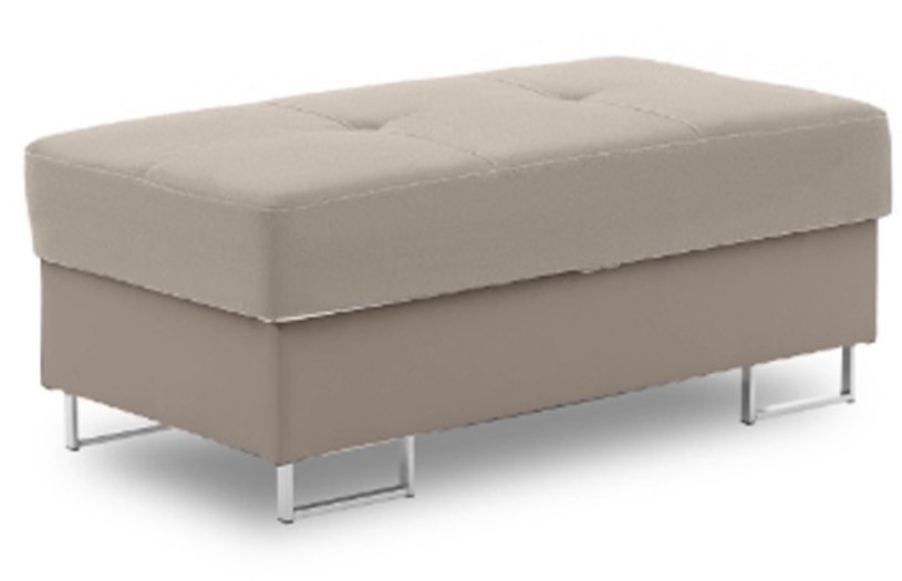 Pufa otwierana, siedzisko, Bellezza, 108x57x43 cm, beżowy | TYLETEGOTU