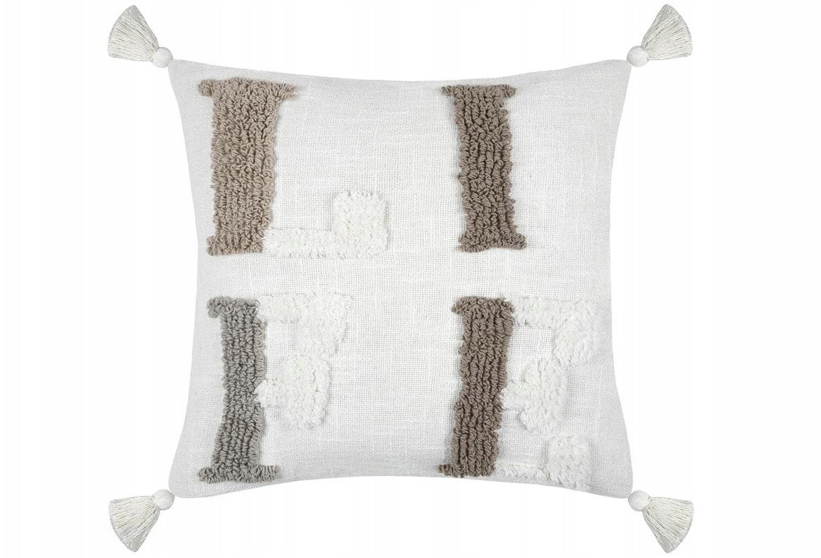 Poduszka dekoracyjna ze ściaganą poszewką, JOANNY, 45 x 45 cm