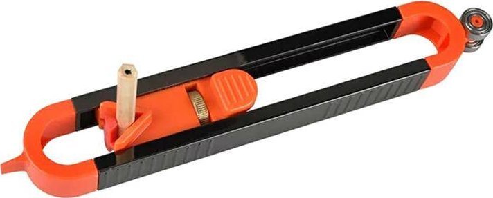 Aptel PRECYZYJNA LINIJKA do TRASOWANIA Oznaczania Linii Miernik konturu AG779