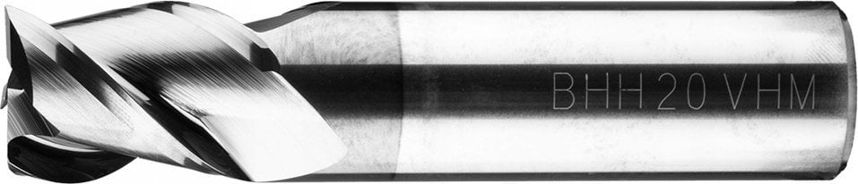 Frez węglikowy Baildon DIN 6527 K FWP3A 20 mm, VHM TiAlN, Z3, 92-20 mm