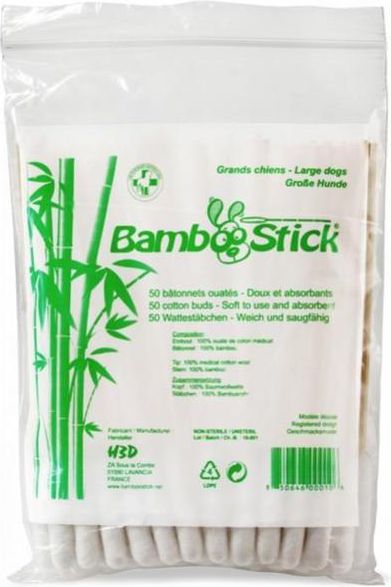 H3D Bamboostick Patyczki Do Uszu L/XL 50szt.