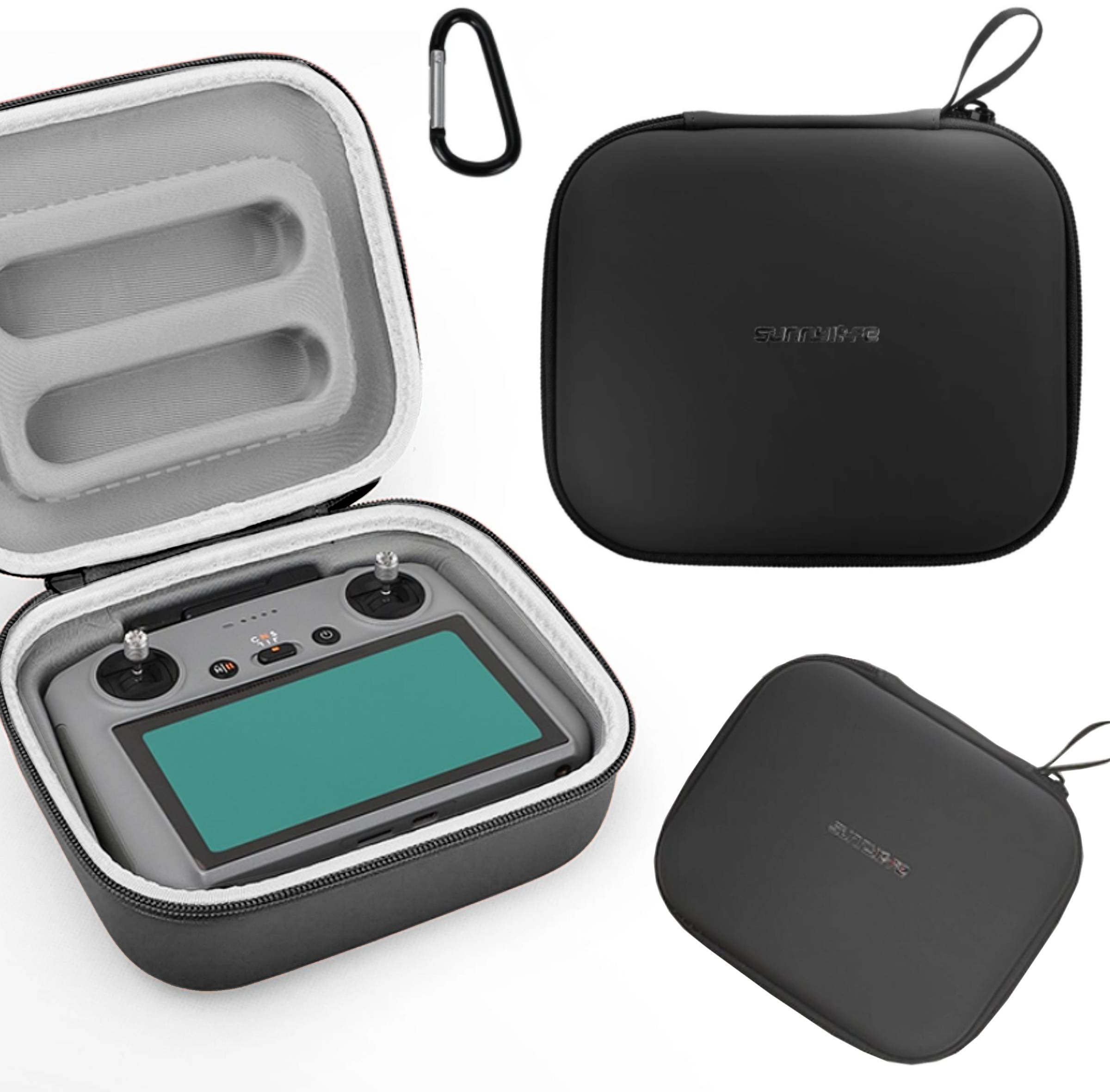 ETUI OCHRONNE CASE TORBA FUTERAŁ DO KONTROLERÓW DJI RC 2/1 RC-N3/2/1 (CZARNE)