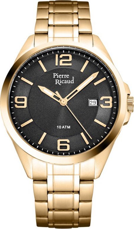 Zegarek Pierre Ricaud Zegarek męski Pierre Ricaud P91073.1156Q złoty