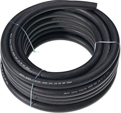 Godmar Wąż do paliwa gumowy zbrojony 3-warstwowe śr 16 mm/1 mb (10m w rolce)