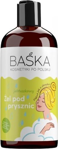 Solverx BAŚKA Kosmetyki Po Polsku Jabłuszkowy Żel pod prysznic 500ml