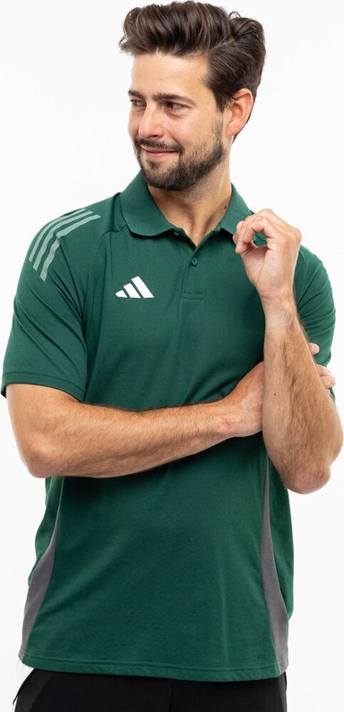 Adidas Koszulka męska adidas Tiro 24 Competition Polo zielona IR7567 XL
