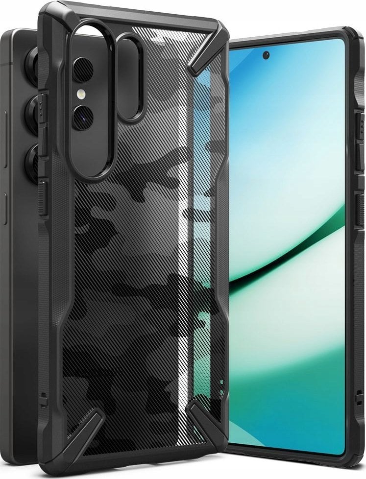 RINGKE FUSION X GALAXY S25 ULTRA CAMO BLACK