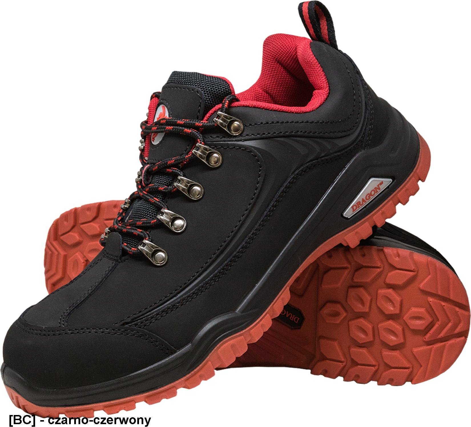 R.E.I.S. BRNECKER SB FO SRA - buty bezpieczne, skóra nubuck, podnosek, podeszwa olejo i benzynoodporna antypoślizgowa 44