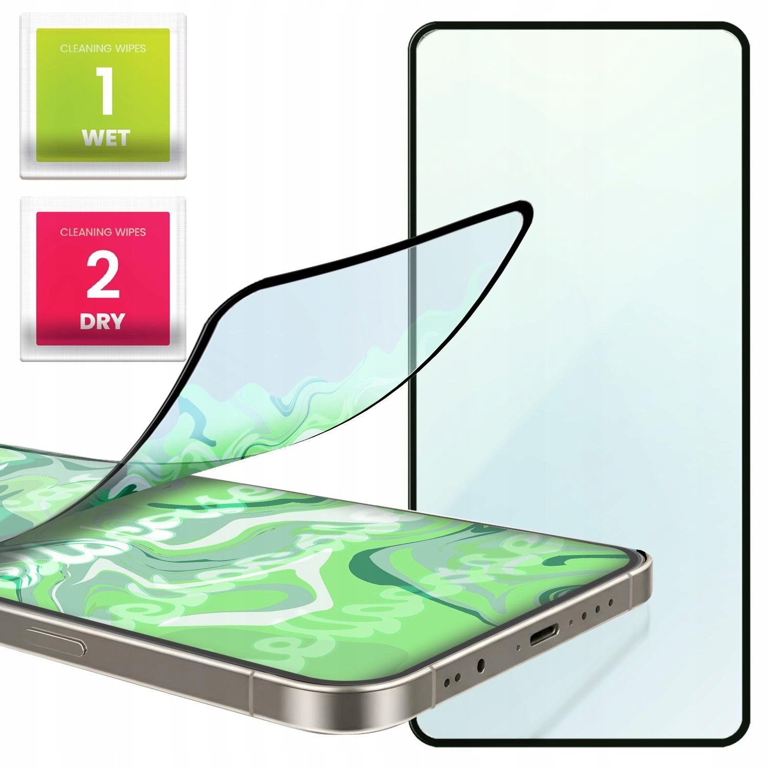 Hello Case Szkło Hybrydowe Do Motorola Moto G34 5G Pełne 5D Szybka 9H