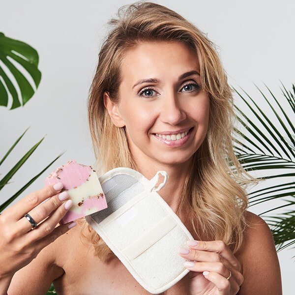 Yeye Woreczek na mydło z bawełny bambusowej zamykany Yeye