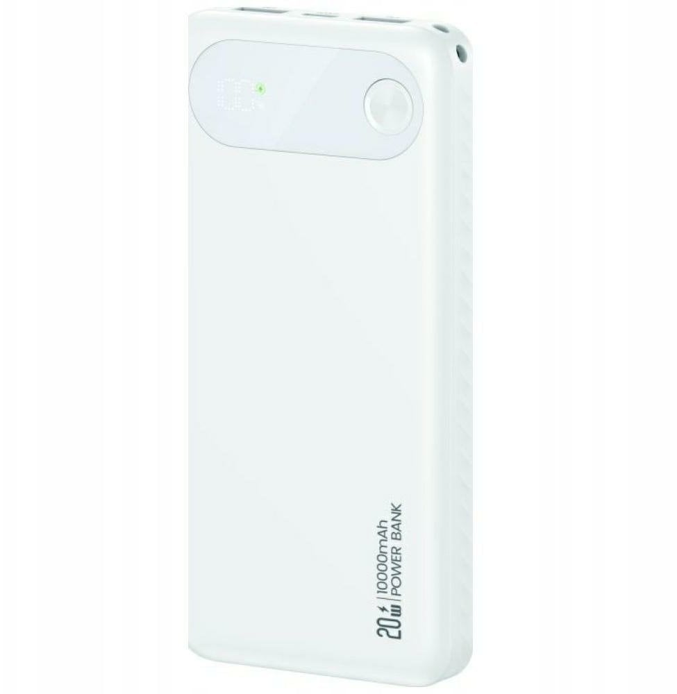 Powerbank Usams Powerbank PB80 PD20W 10000mAh biały