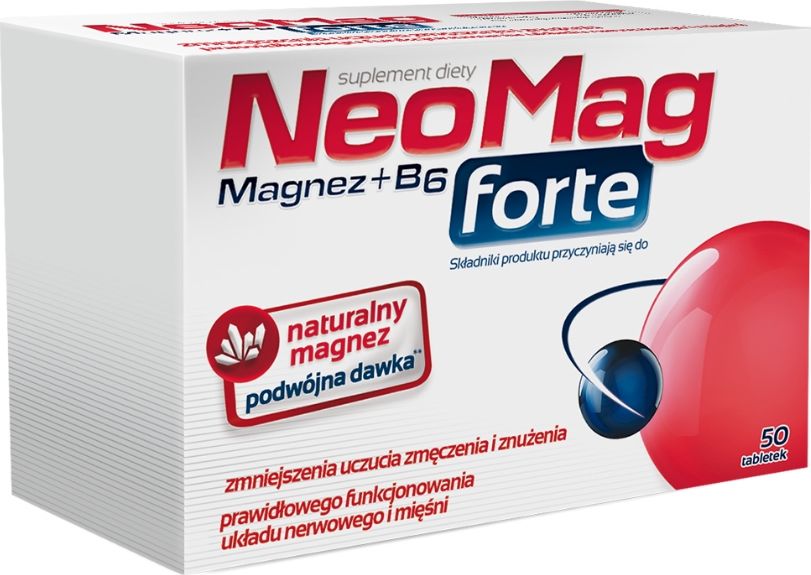 Aflofarm NeoMag Forte (MgB6 Forte) tabl. 30 tabl.