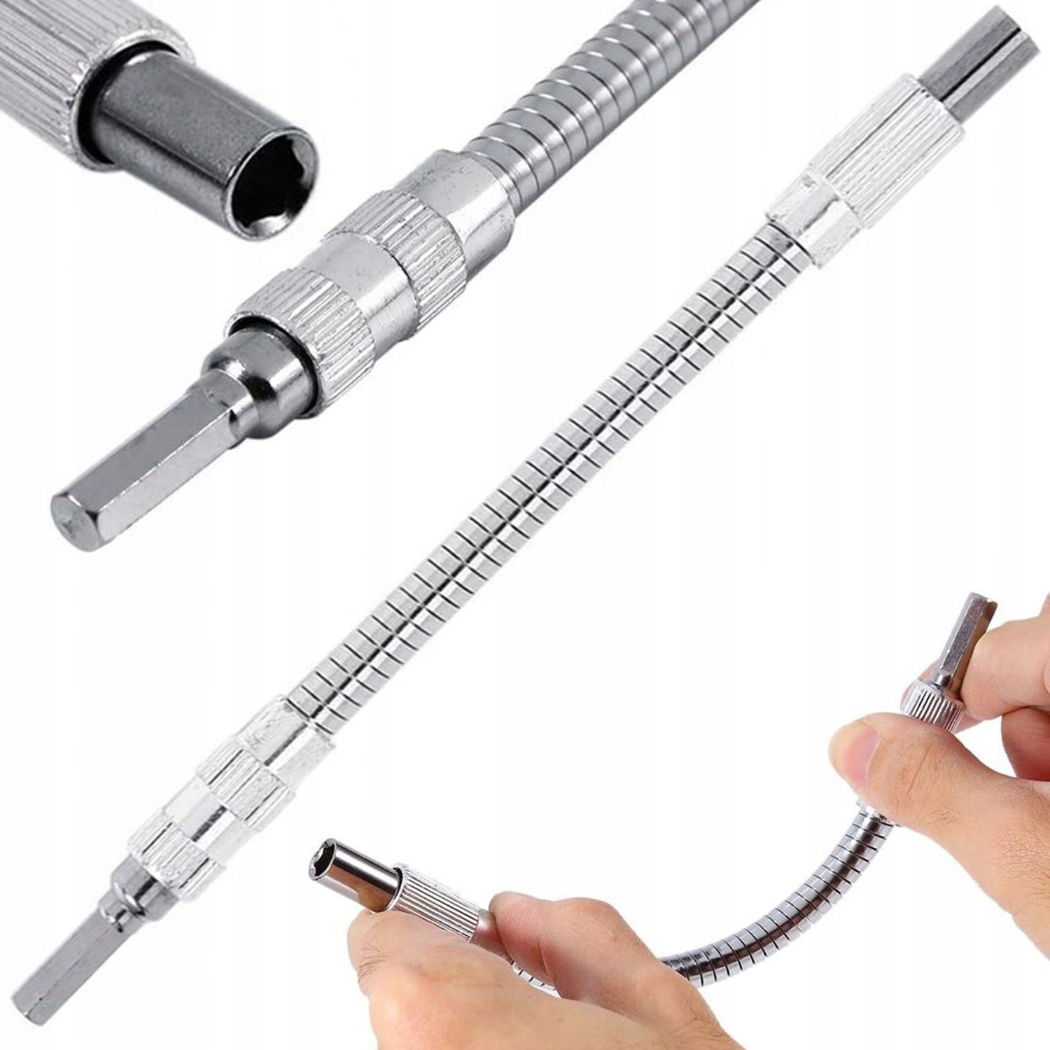 Falon-Tech Przedłużka elastyczna magnetyczna 30 cm do wiertarki wkrętarki