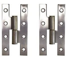 HINGE H STYLE 110X55X2.5MM AN BR2PC.LEFT