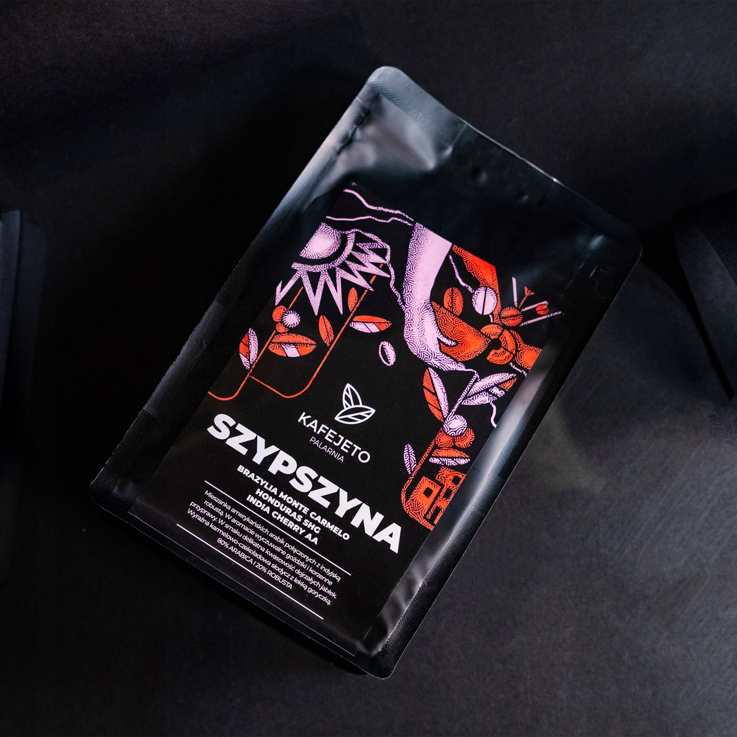 Kawa ziarnista Kafejeto Kawa ziarnista Palarnia Szypszyna ESPRESSO 250g