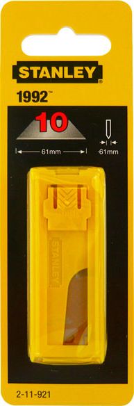 Stanley OSTRZA TRAPEZ.62*19MM/10 SZT STANLEY - 119216/212