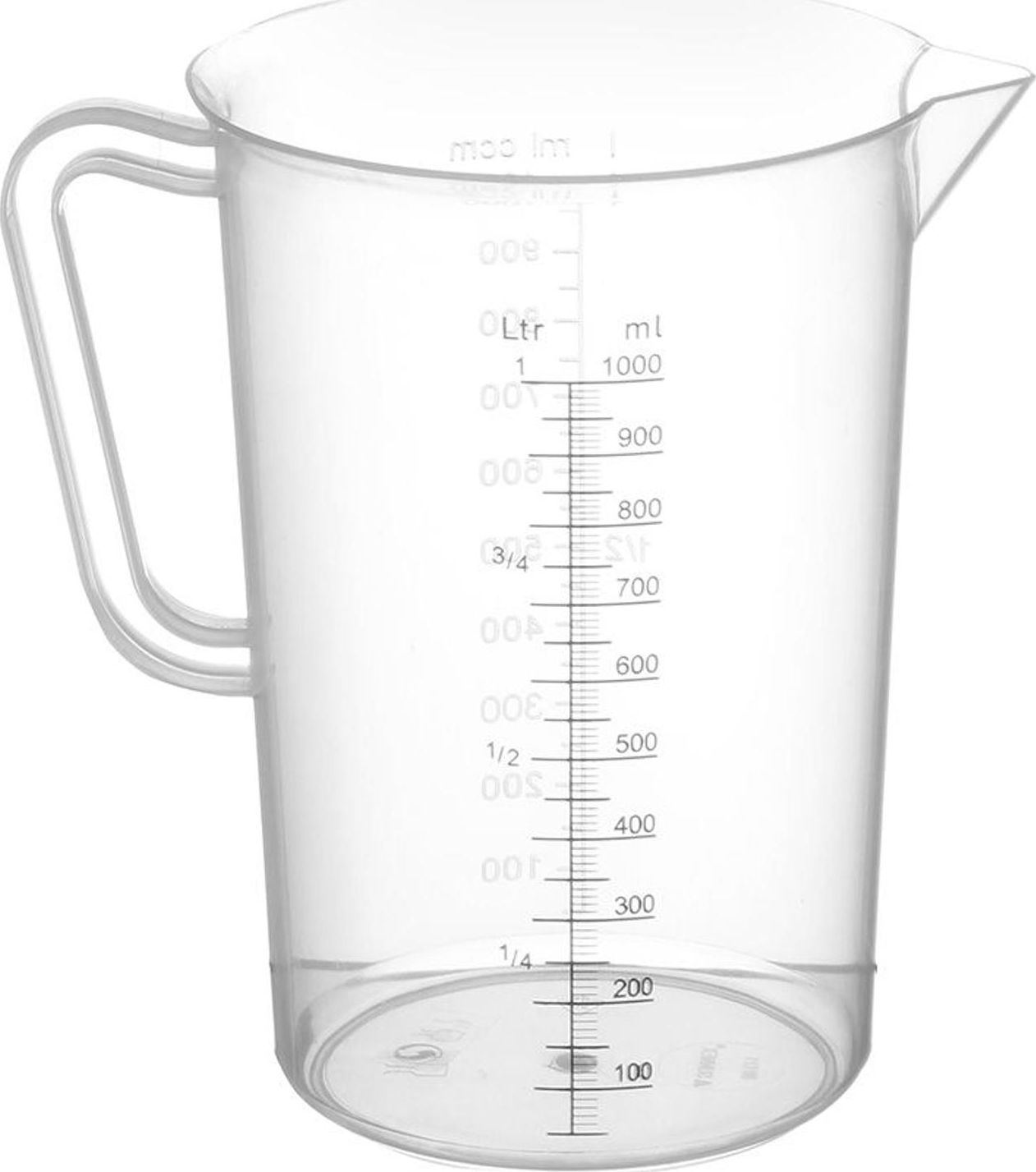 Hendi Miarka spożywcza z podziałką z polipropylenu 1 l - Hendi 567203 Miarka spożywcza z podziałką z polipropylenu 1 l - Hendi 567203