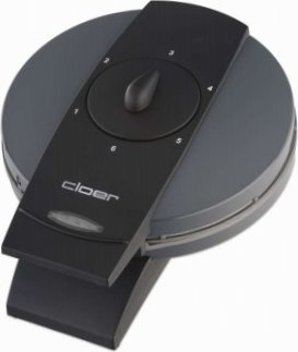 Gofrownica Cloer Vafline, 930W, O16cm, (Cirviniu vafliu) CLO1625