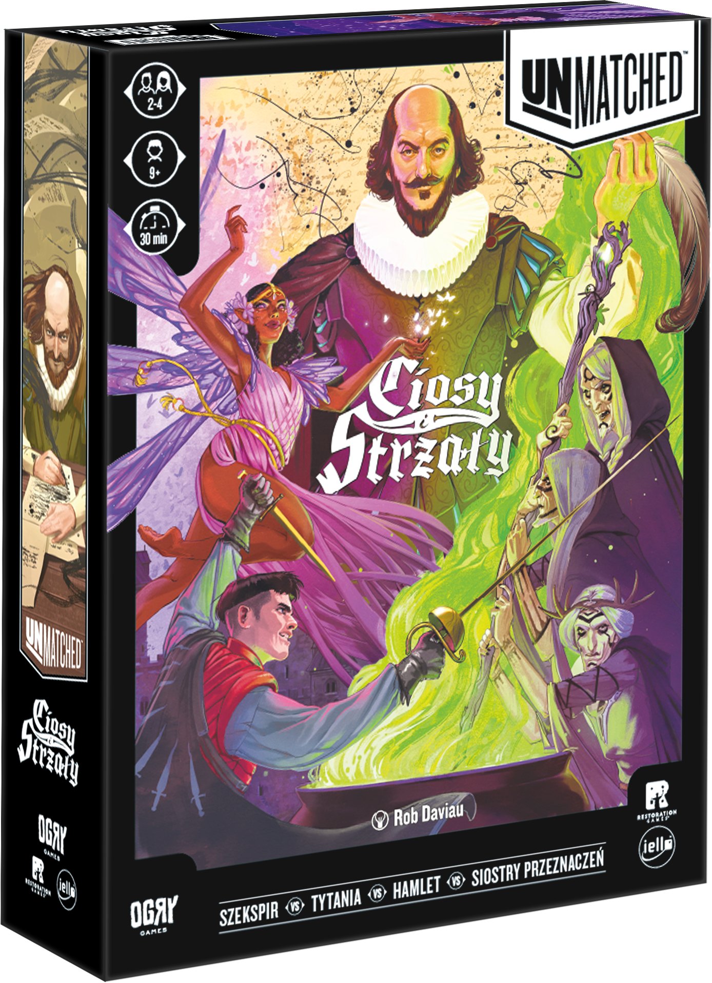 GRA UNMATCHED: STRZAŁY I CIOSY - OGRY GAMES