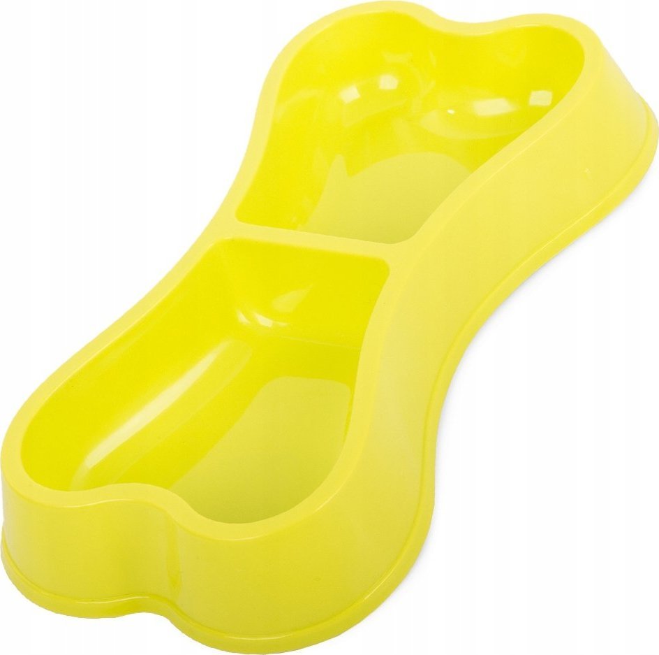 Przyjaciele MISKA PLASTIKOWA DLA PSA KOTA PODWÓJNA 150ml x 2