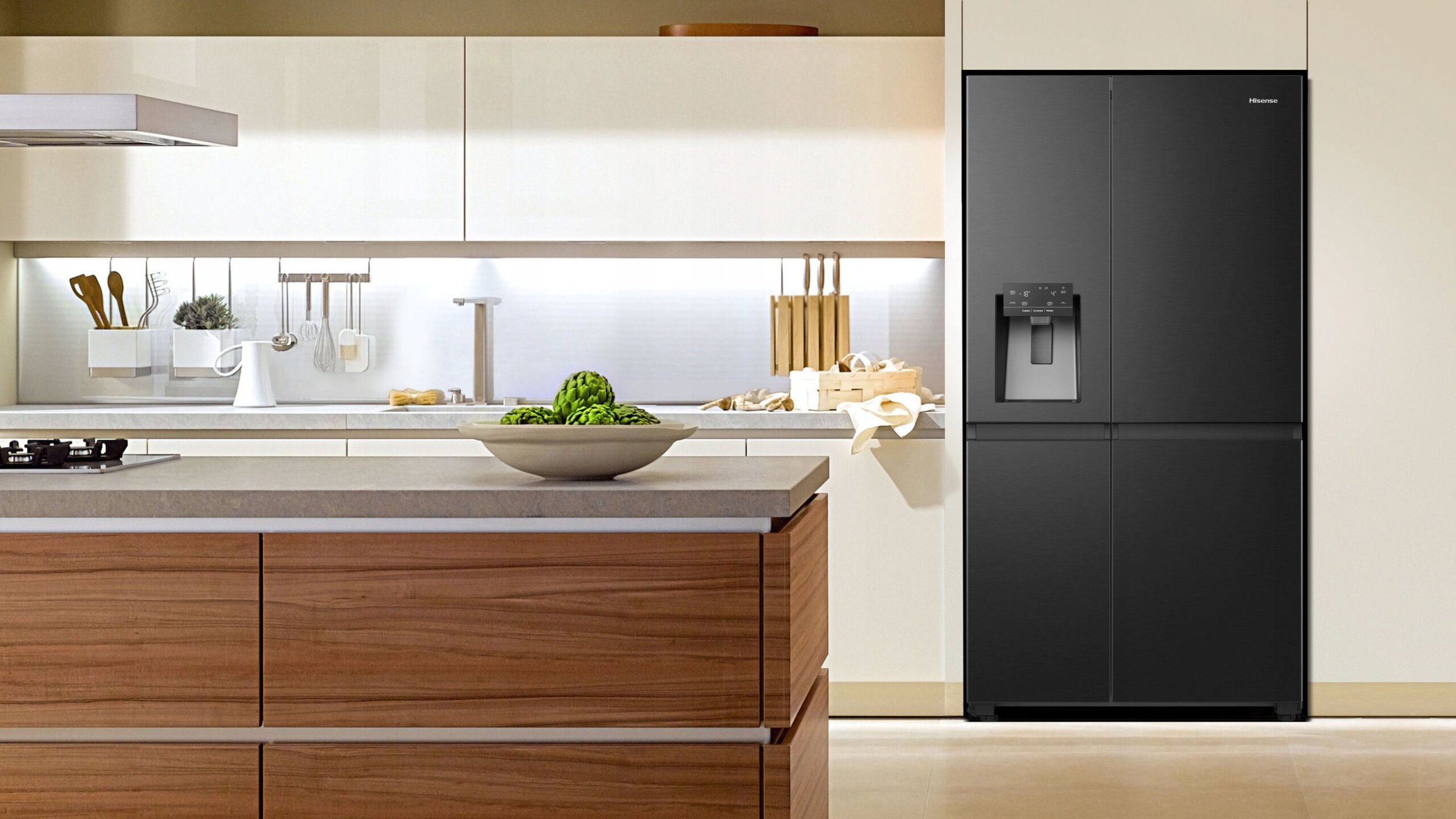 Lodówka Hisense Šaldytuvas HISENSE RS818N4TFE