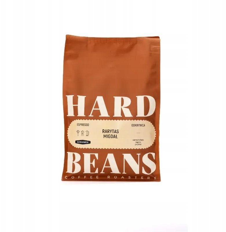 Kawa ziarnista Hard Beans Coffee Kawa ziarnista Rarytas Migdał Espresso 1kg