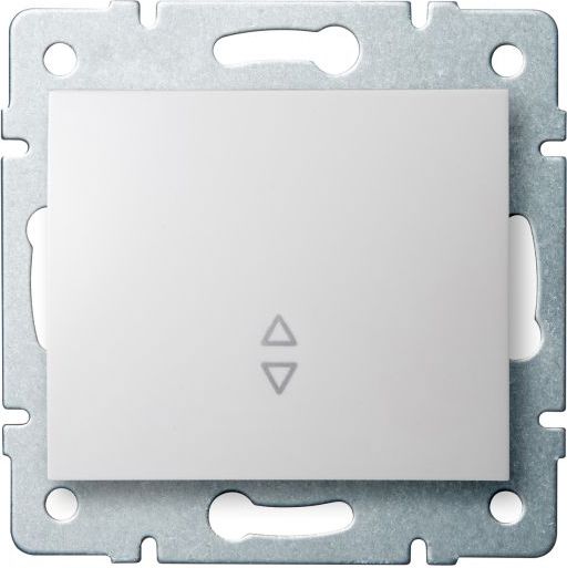 Kanlux Łącznik schodowy Logi śrubowy 10AX 250V biały (25072)