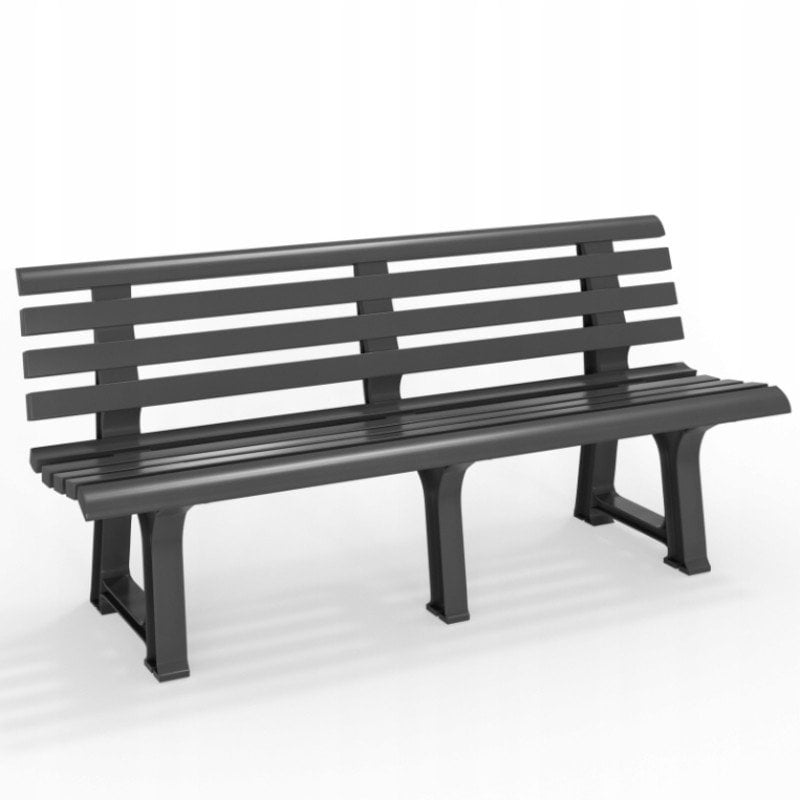 Garden bench Olimpia 150x53x77cm gray 8003723400890