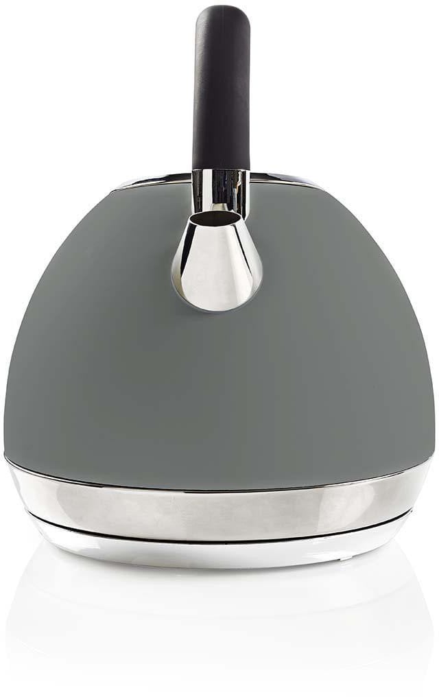 Nedis KAWK520EGY, 1.8 L, 2200 W, Grey, Stainless steel, Water level indicator, Cordless