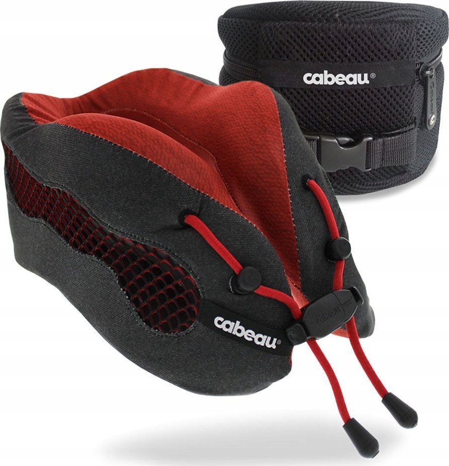 Cabeau Poduszka na szyję podróżna Evo Cool czerw.-czarny
