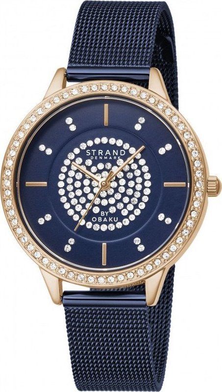Zegarek Strand S711LXVLML Granatowy zegarek Damski Strand