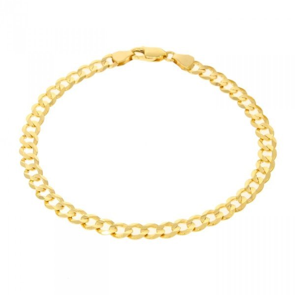 Złota bransoletka o splocie łańcuszkowym pancerka BR.00824 pr.585