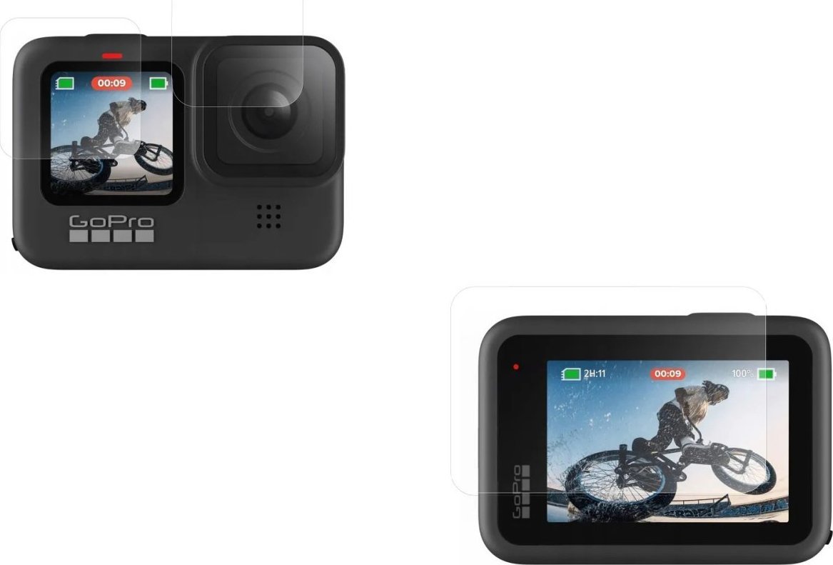 Braders Szkło hybrydowe Braders Flexible (3w1) do kamer serii GoPro 9