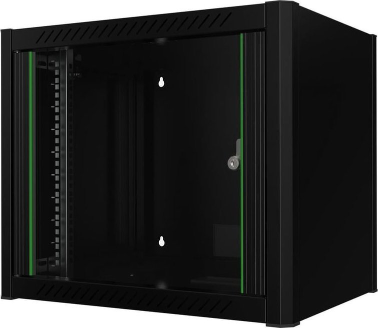 Obudowa serwerowa Lanview Lanview RWM09U45BL stojak 9U Szafa wisząca Czarny