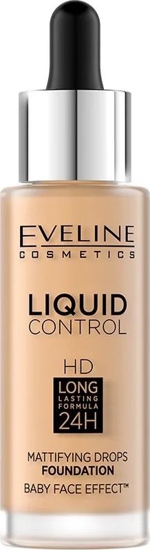 Eveline EVELINE Liquid Control HD PODKŁAD DO TWARZY 016 Vanilla Beige